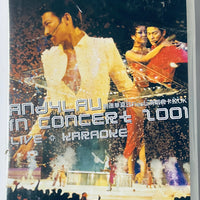 ANDY LAU - 劉德華夏日 FIESTA 2001 KARAOKE DVD (REGION FREE)